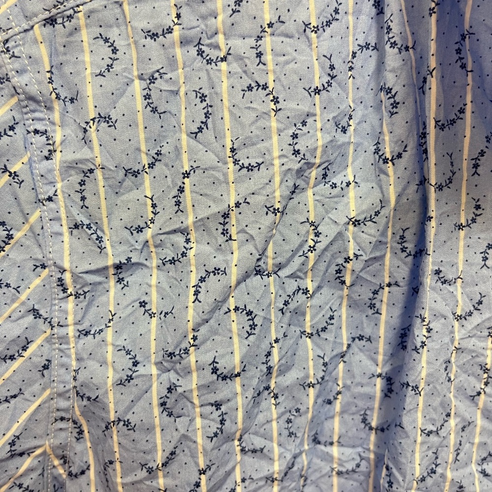 Frank & Eileen Blue Pattern Barry Button Down - image 5